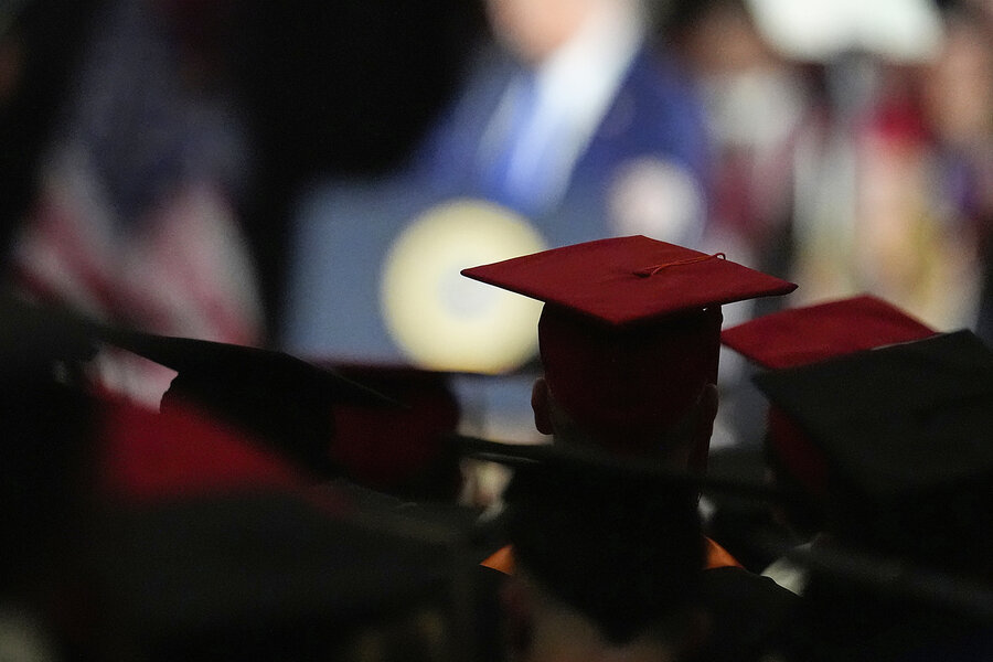 Christian Science Monitor: ‘Did I do enough?’ College grads face a tough job market.